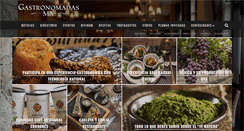 Desktop Screenshot of gastronomadasmx.com